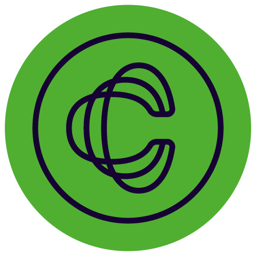 Cirkels logo groen